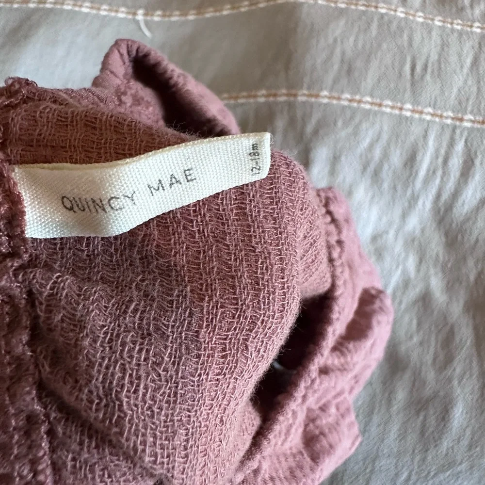 Quincy Mae Mauve Kids Hat and Top Set